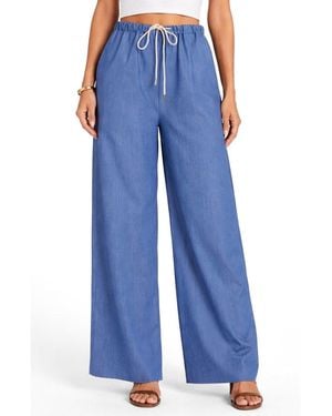 Bishop + Young Bishop + Young Bishop + Young Sporty Drawstring Pant - Blue