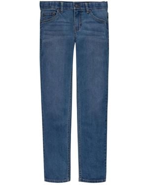 Levi's Little Boys 502 Taper Fit Stretch Performance Jeans - Blue
