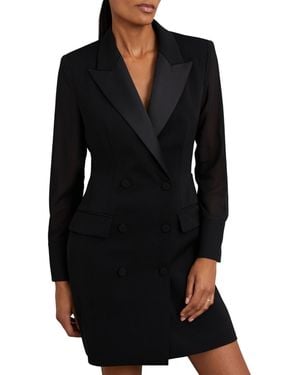 Designer Black Satin Tuxedo Dresses for Women - Up to 40% off | Lyst Designer Black Satin Tuxedo Dresses for Women - Up to 40% off | Lyst