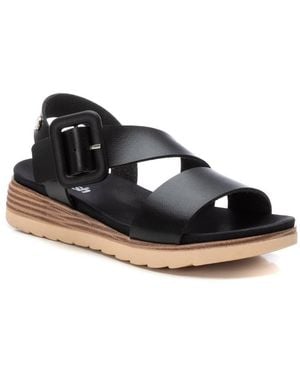 Xti Small Wedge Sandals Refresh By - Blue