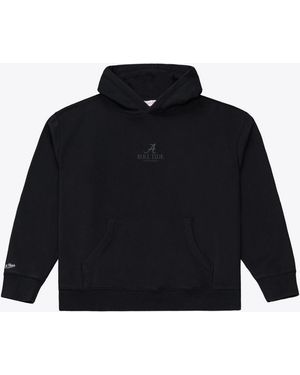 Mitchell & Ness Alabama Crimson Tide Monochrome Icon Fleece Hoodie - Blue