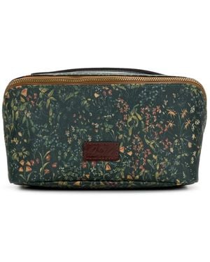 Patricia Nash Clancy Small Cosmetic Case Bag - Green