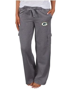 Concepts Sport Green Bay Packers Trackside Cargo Pants - Gray