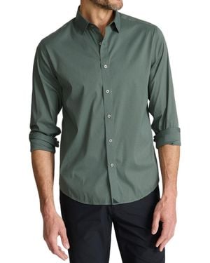 UNTUCKit Slim Fit Wrinkle-free Kleinwood Button Up Shirt - Green