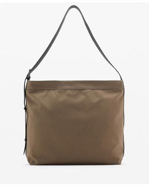 Mango Adjustable Handle Shopper Bag - Natural