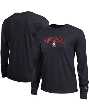 Champion South Carolina Gamecocks Arch Over Logo Long Sleeve T-shirt - Blue