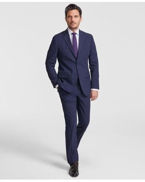 DKNY Modern-fit Nested Suit - Blue