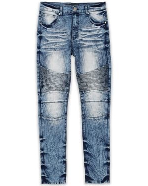 Reason Big And Tall Wright Skinny Denim Jeans - Blue