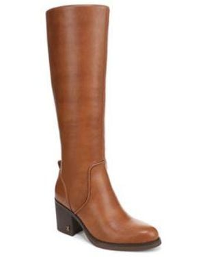Sam & Libby Sam Libby Iris Knee High Boots Regular Wide Calf - Brown