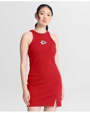 Fanatics Kansas City Chiefs Push Beyond Tri-blend Ribbed Sleeveless Dress - Red