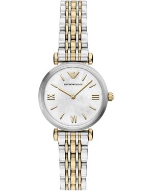 Emporio Armani Quartz Two-hand Stainless Steel Watch - Metallic