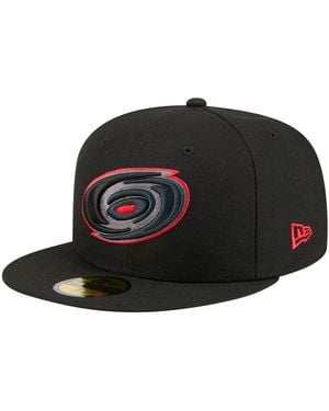 KTZ Carolina Hurricanes Color Pop 59fifty Fitted Hat - Black