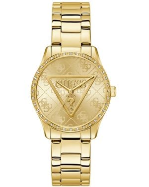 Guess Quartz -tone Stainless Steel Watch 36mm - Metallic