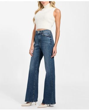 Guess Classic Faye High Rise Bootcut Jeans - Blue