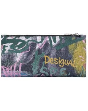 Desigual Wallet Faux Leather - Blue