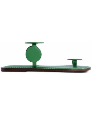 Bernardo Bernardo New Moon Toe Ring Sandal - Green