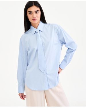 BarIII Shirt & Tie - Blue