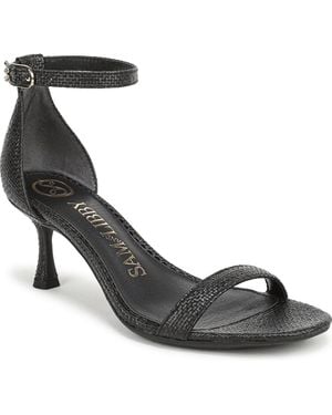 Sam & Libby Jasmina Ankle Strap Dress Sandals - Metallic