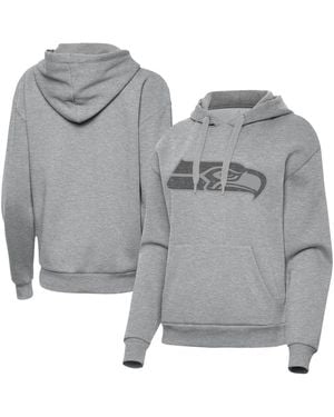 Antigua Seattle Seahawks Victory Hoodie - Gray
