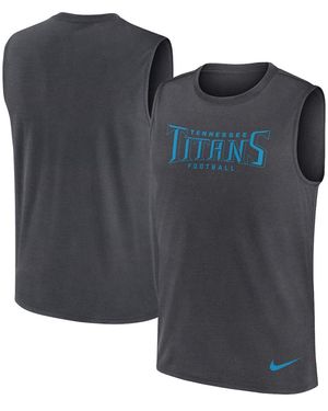 Nike Tennessee Titans Primetime Legend Performance Muscle Tank Top - Blue