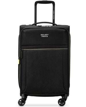Delsey Paris Brochant 3 Expandable Carry-on Spinner - Black