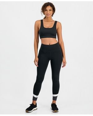 ID Ideology Compression High-waist Colorblock leggings - Blue