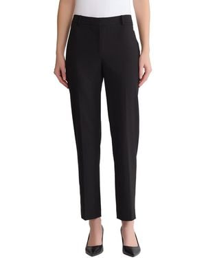 Jones New York Slim Fit Ankle Pants - Black