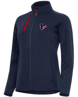 Antigua Houston Texans Generation Full-zip Jacket - Blue