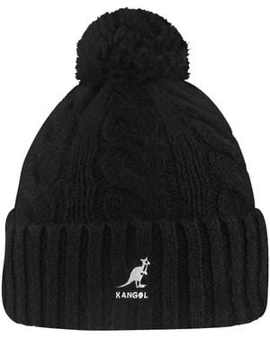 Kangol Pompom Beanie Pull-ons & Beanies - Black