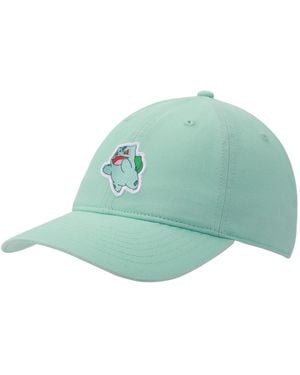 Pokemon Bulbasaur Printed Patch Green Unstructured Baseball Cap