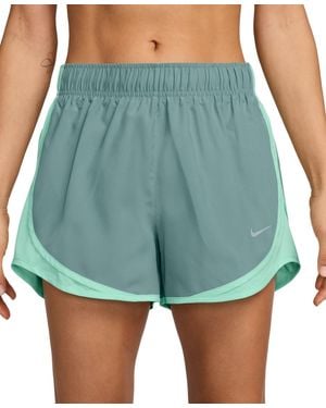 Nike Tempo Dri-fit Mid Rise Running Shorts - Blue
