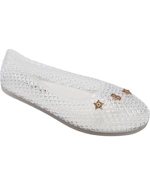 Bebe Jelly Sandals Comfortable Dress Shoes - White