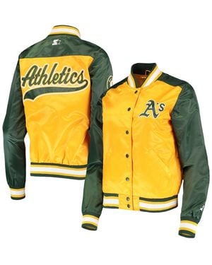 Starter Oakland Athletics The Legend Full-snap Jacket - Metallic
