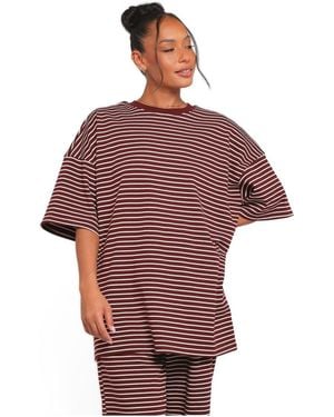 Petal & Pup Wilda Oversized Tee - Red