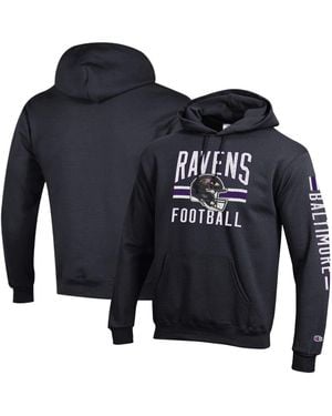 Champion Baltimore Ravens Powerblend Hoodie - Blue
