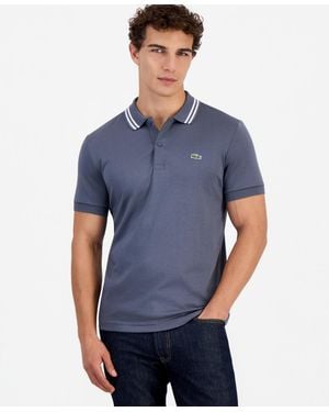 Lacoste Pima Regular-fit Cotton Polo Shirt - Blue