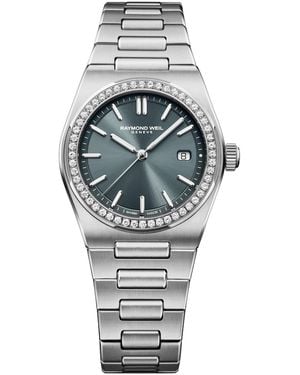 Raymond Weil Silver-tone Stainless Steel Watch 30mm - Gray