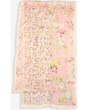 INC International Concepts Mixed Floral Print Scarf - Pink