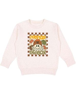 Sweet Wink Toddler Boys Pumpkin Season Sweatshirt - Pink