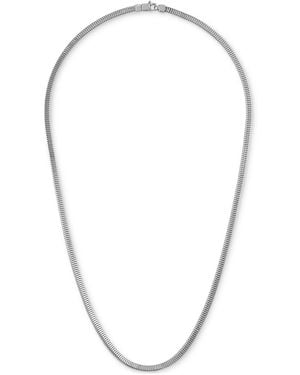 Bulova Icon Sterling Silver 22" Chain Necklace - Multicolor