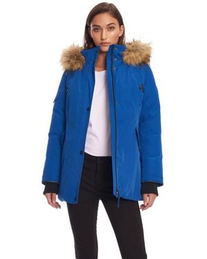 Alpine North Glacier | Parka Winter Jacket - Blue