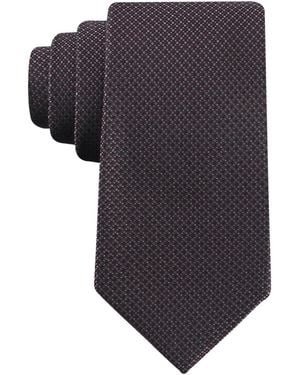 Calvin Klein Palmer Micro Solid Classic Tie - Red