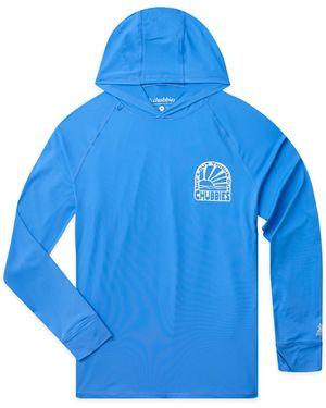 Chubbies Sky's Out Thighs Out Pull-on Hoodie - Blue