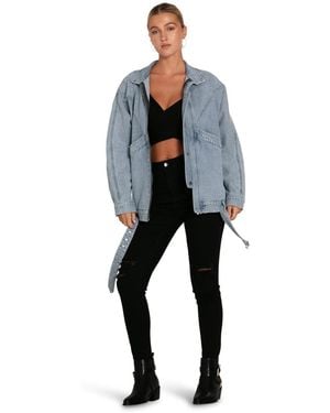 Belle & Bloom All About You Denim Jacket - Blue