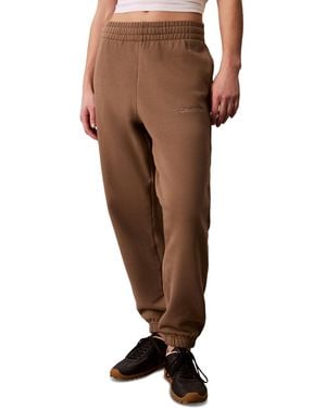 Calvin Klein Brushed French Terry sweatpants - Brown