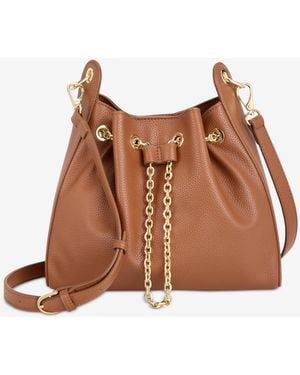 On 34th Somynn Solid Large Handbag - Brown