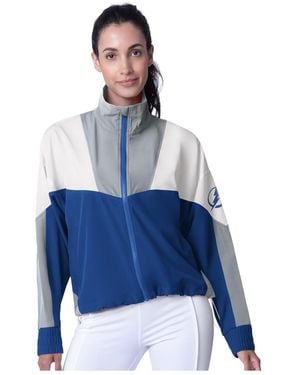 MSX by Michael Strahan Blue/gray Tampa Bay Lightning Tessa Full-zip Jacket