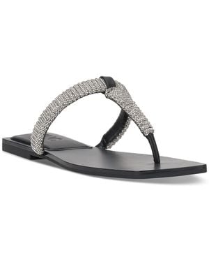 INC International Concepts Yahvi Flat Sandals - Metallic