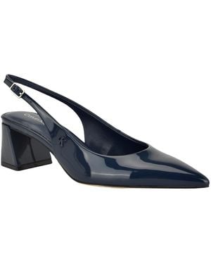Calvin Klein Sarra Slingback Dress Pumps - Blue