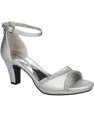 Easy Street Davina Open Toe Sandals - White